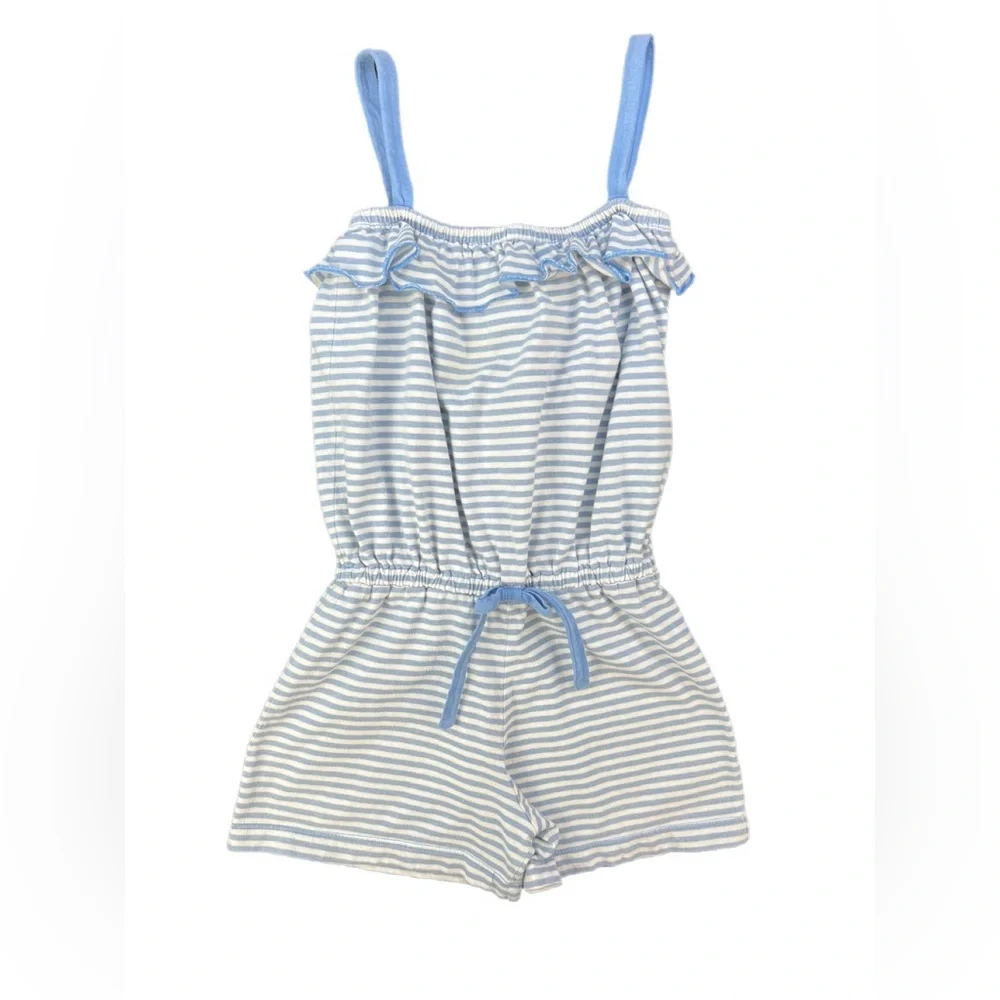 LITTLE ENGLISH Sleeveless Striped Romper - 5Y